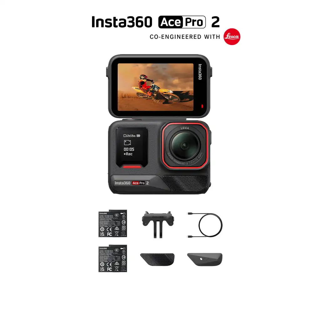 Insta360 Ace Pro 2 含原廠記憶卡128G&接拍手柄